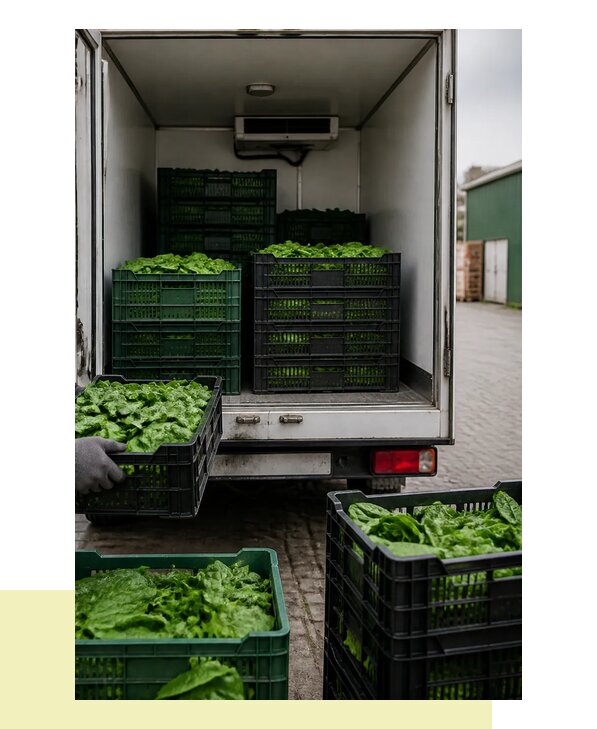 Перевозка шпината в Рузаевку с сохранением свежести продукции